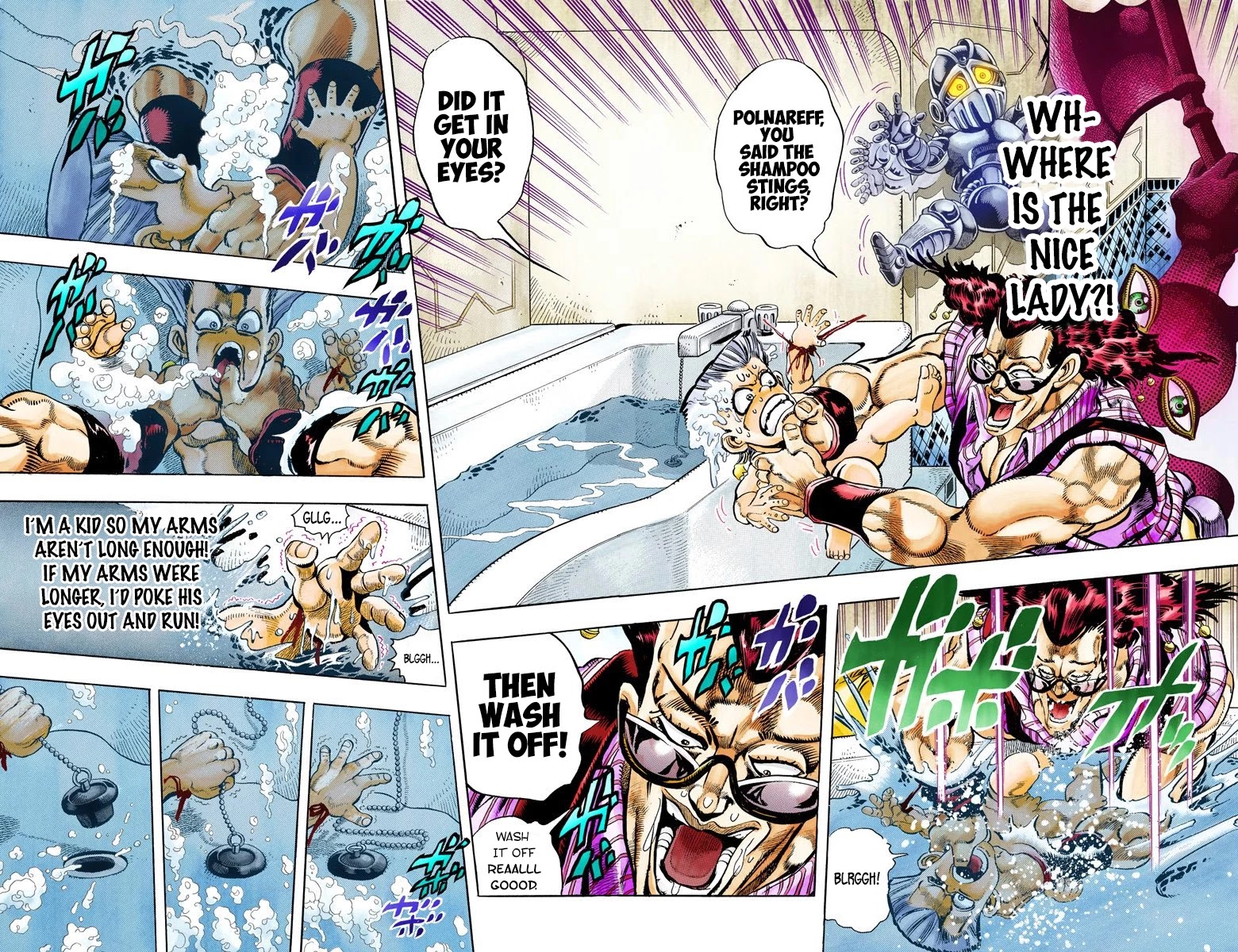 JoJo's Bizarre Adventure Part 3 - Stardust Crusaders (Official Colored) chapter 94 page 8