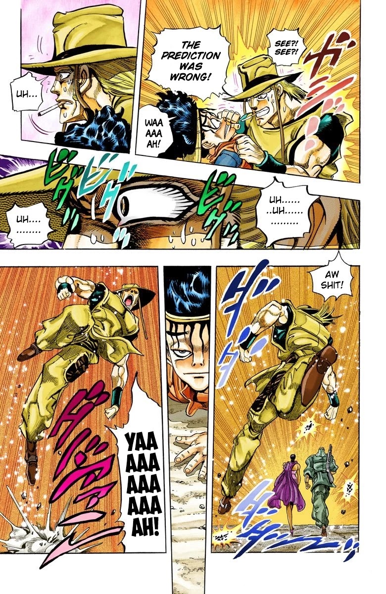 JoJo's Bizarre Adventure Part 3 - Stardust Crusaders (Official Colored) chapter 104 page 18