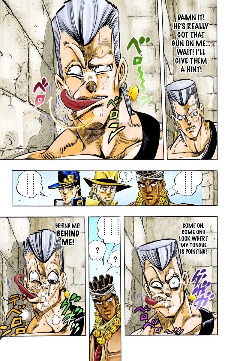 JoJo's Bizarre Adventure Part 3 - Stardust Crusaders (Official Colored) chapter 106 page 10