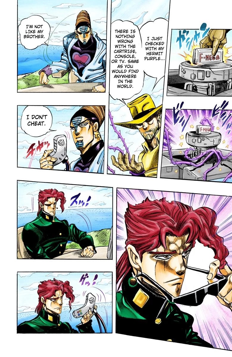 JoJo's Bizarre Adventure Part 3 - Stardust Crusaders (Official Colored) chapter 117 page 9