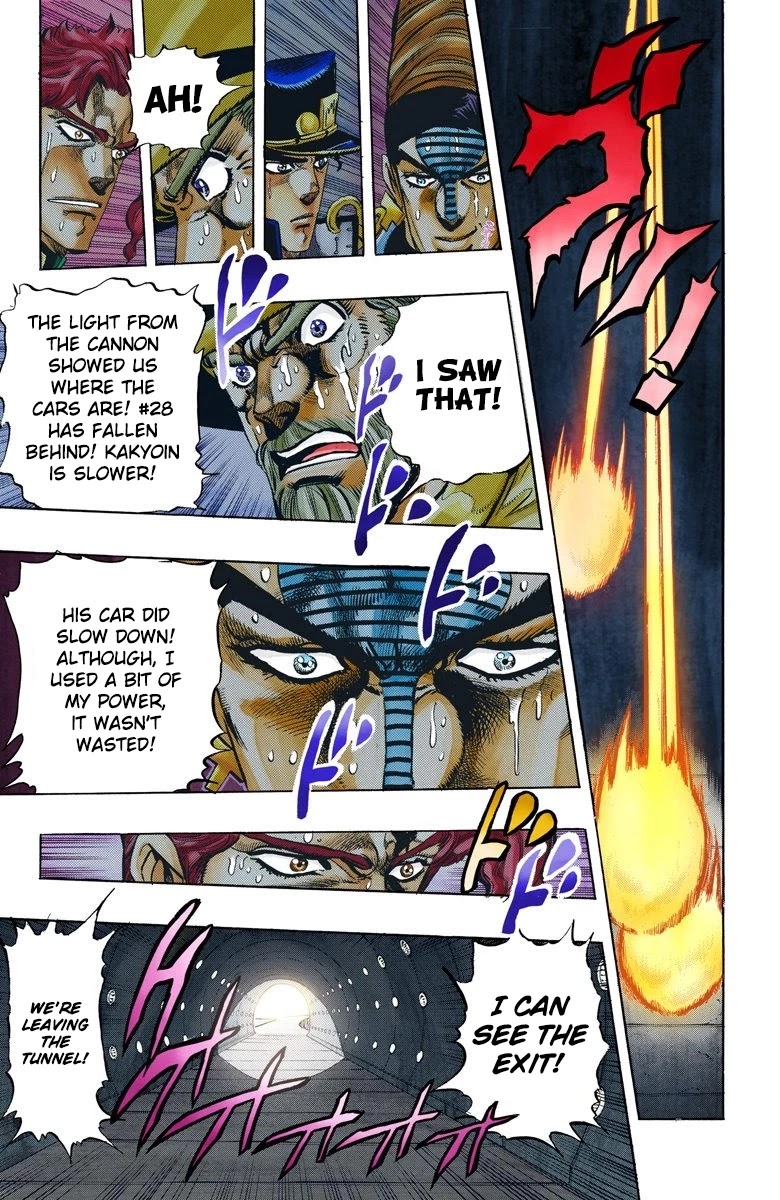 JoJo's Bizarre Adventure Part 3 - Stardust Crusaders (Official Colored) chapter 119 page 10