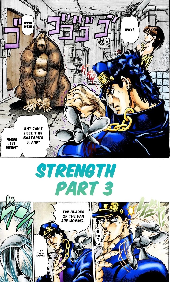 JoJo's Bizarre Adventure Part 3 - Stardust Crusaders (Official Colored) chapter 19 page 1