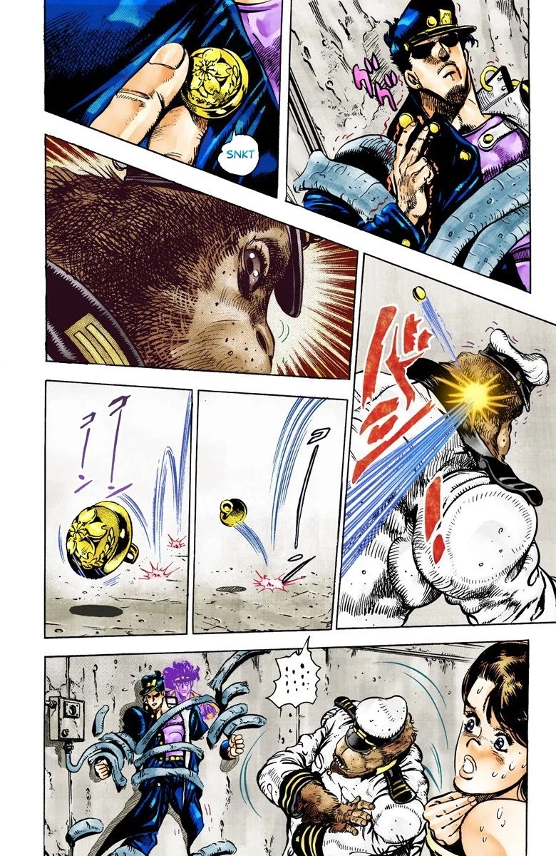 JoJo's Bizarre Adventure Part 3 - Stardust Crusaders (Official Colored) chapter 19 page 14
