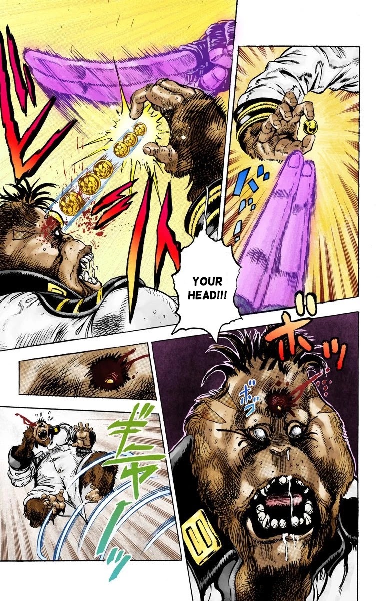 JoJo's Bizarre Adventure Part 3 - Stardust Crusaders (Official Colored) chapter 19 page 17