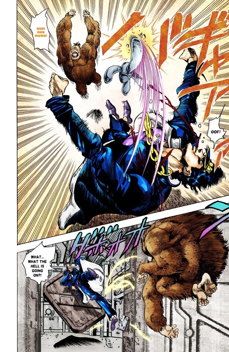 JoJo's Bizarre Adventure Part 3 - Stardust Crusaders (Official Colored) chapter 19 page 2