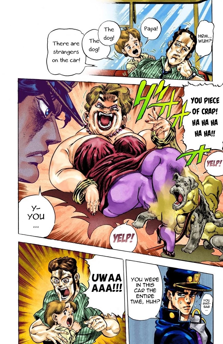 JoJo's Bizarre Adventure Part 3 - Stardust Crusaders (Official Colored) chapter 25 page 10