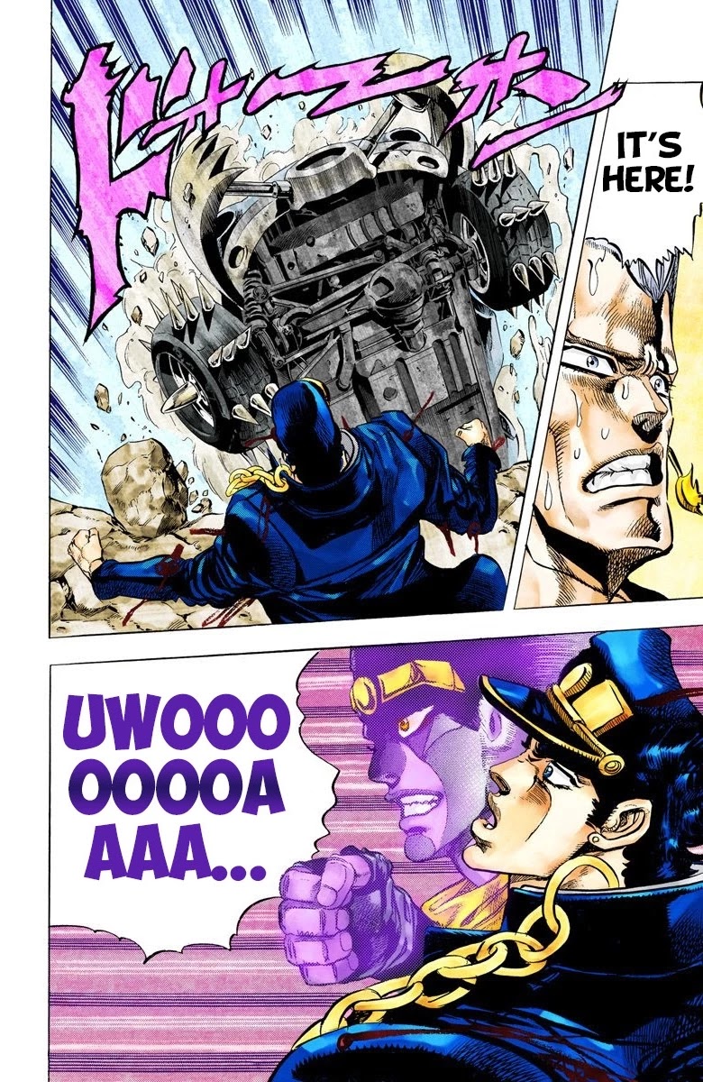 JoJo's Bizarre Adventure Part 3 - Stardust Crusaders (Official Colored) chapter 40 page 13