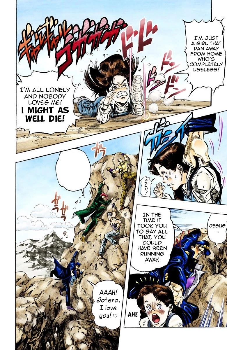 JoJo's Bizarre Adventure Part 3 - Stardust Crusaders (Official Colored) chapter 40 page 9