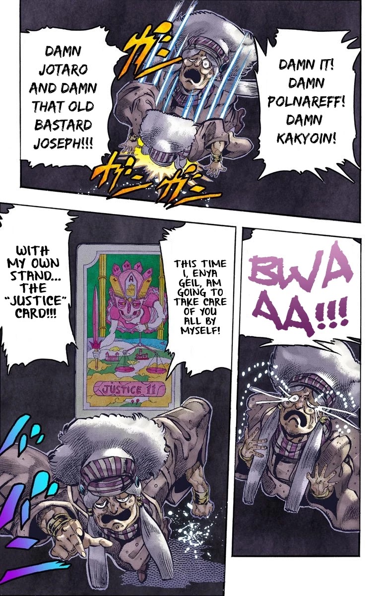 JoJo's Bizarre Adventure Part 3 - Stardust Crusaders (Official Colored) chapter 41 page 8