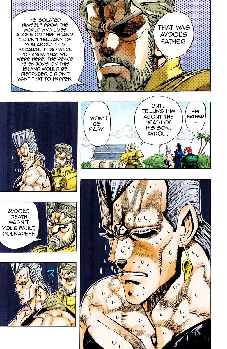 JoJo's Bizarre Adventure Part 3 - Stardust Crusaders (Official Colored) chapter 61 page 11