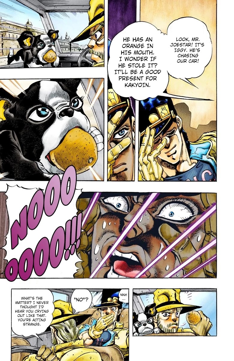 JoJo's Bizarre Adventure Part 3 - Stardust Crusaders (Official Colored) chapter 78 page 11