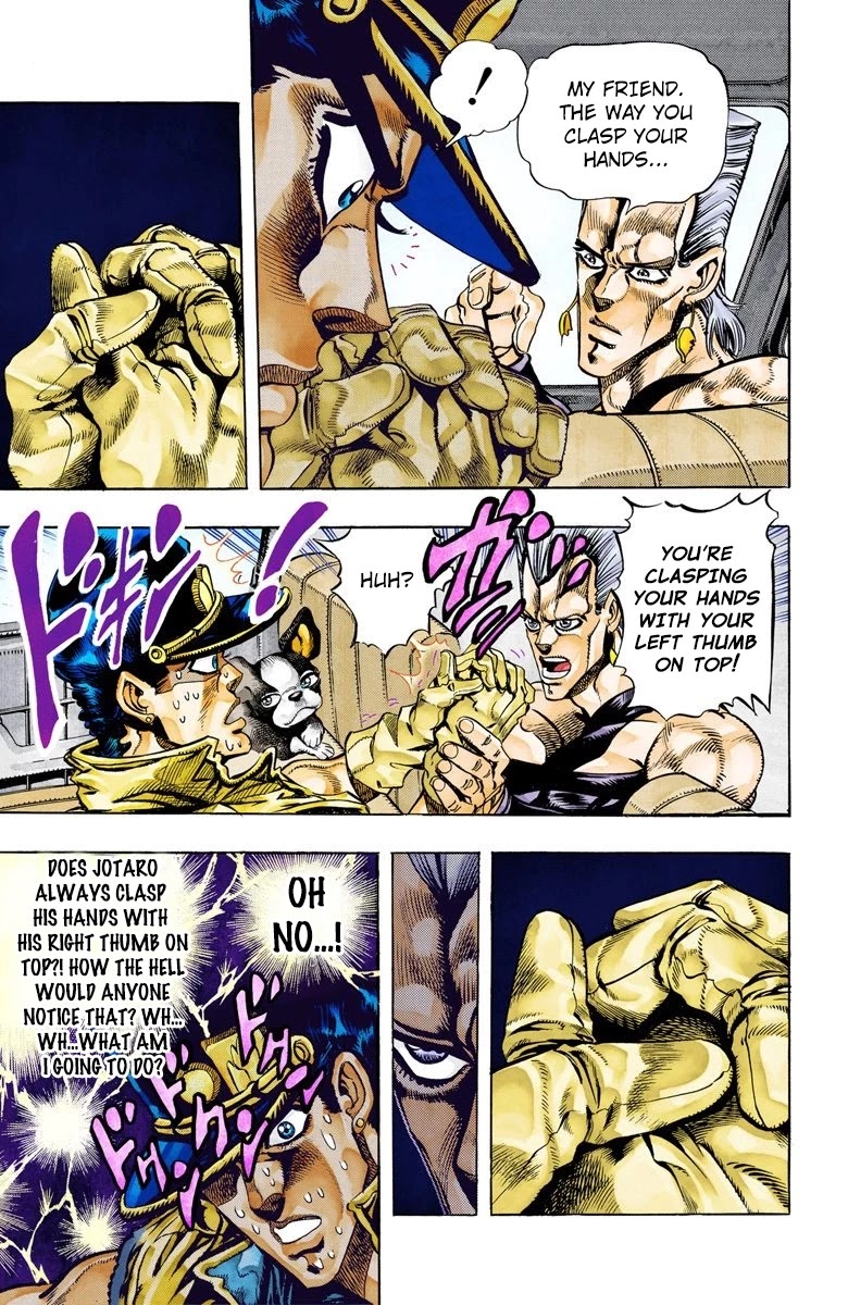 JoJo's Bizarre Adventure Part 3 - Stardust Crusaders (Official Colored) chapter 79 page 5