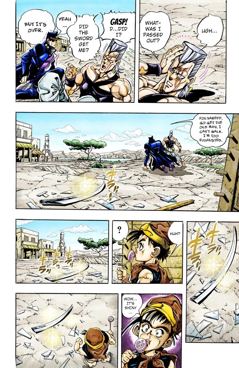 JoJo's Bizarre Adventure Part 3 - Stardust Crusaders (Official Colored) chapter 85 page 7