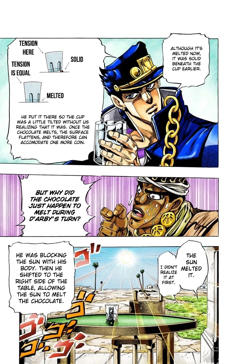 JoJo's Bizarre Adventure Part 3 - Stardust Crusaders (Official Colored) chapter 100 page 16