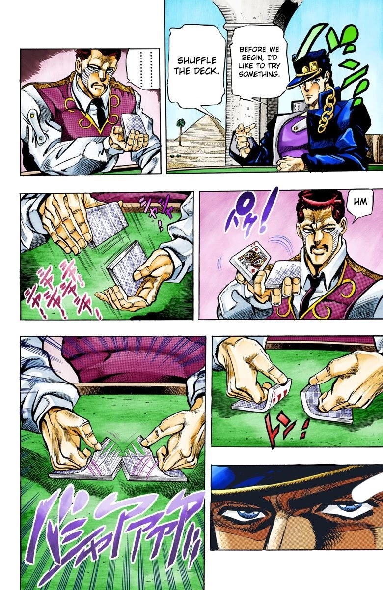 JoJo's Bizarre Adventure Part 3 - Stardust Crusaders (Official Colored) chapter 100 page 19