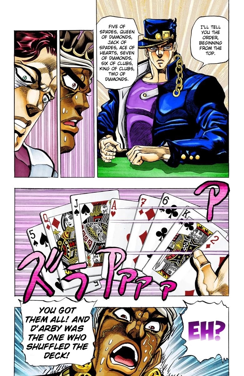 JoJo's Bizarre Adventure Part 3 - Stardust Crusaders (Official Colored) chapter 100 page 21