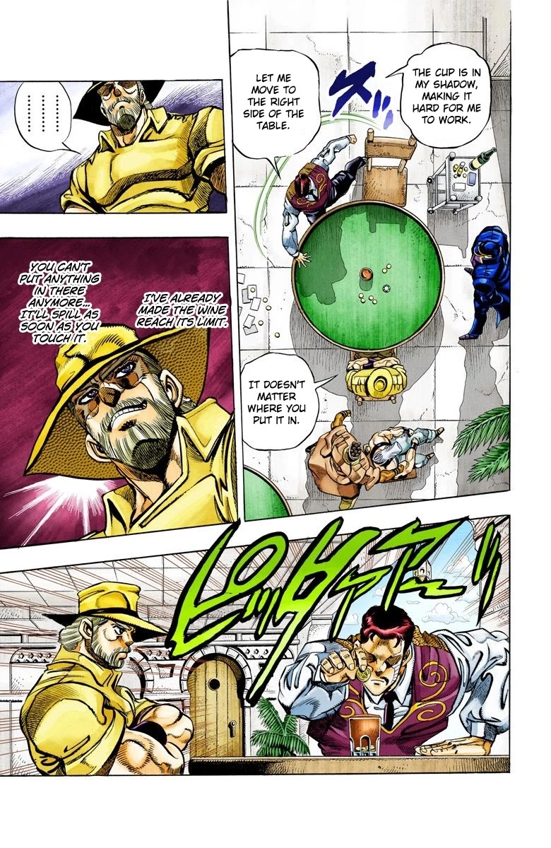 JoJo's Bizarre Adventure Part 3 - Stardust Crusaders (Official Colored) chapter 100 page 4