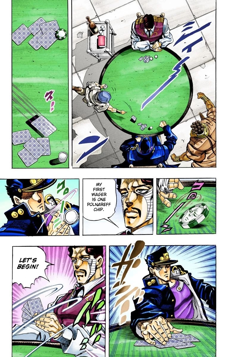 JoJo's Bizarre Adventure Part 3 - Stardust Crusaders (Official Colored) chapter 101 page 18