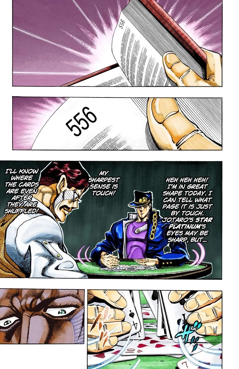 JoJo's Bizarre Adventure Part 3 - Stardust Crusaders (Official Colored) chapter 101 page 3