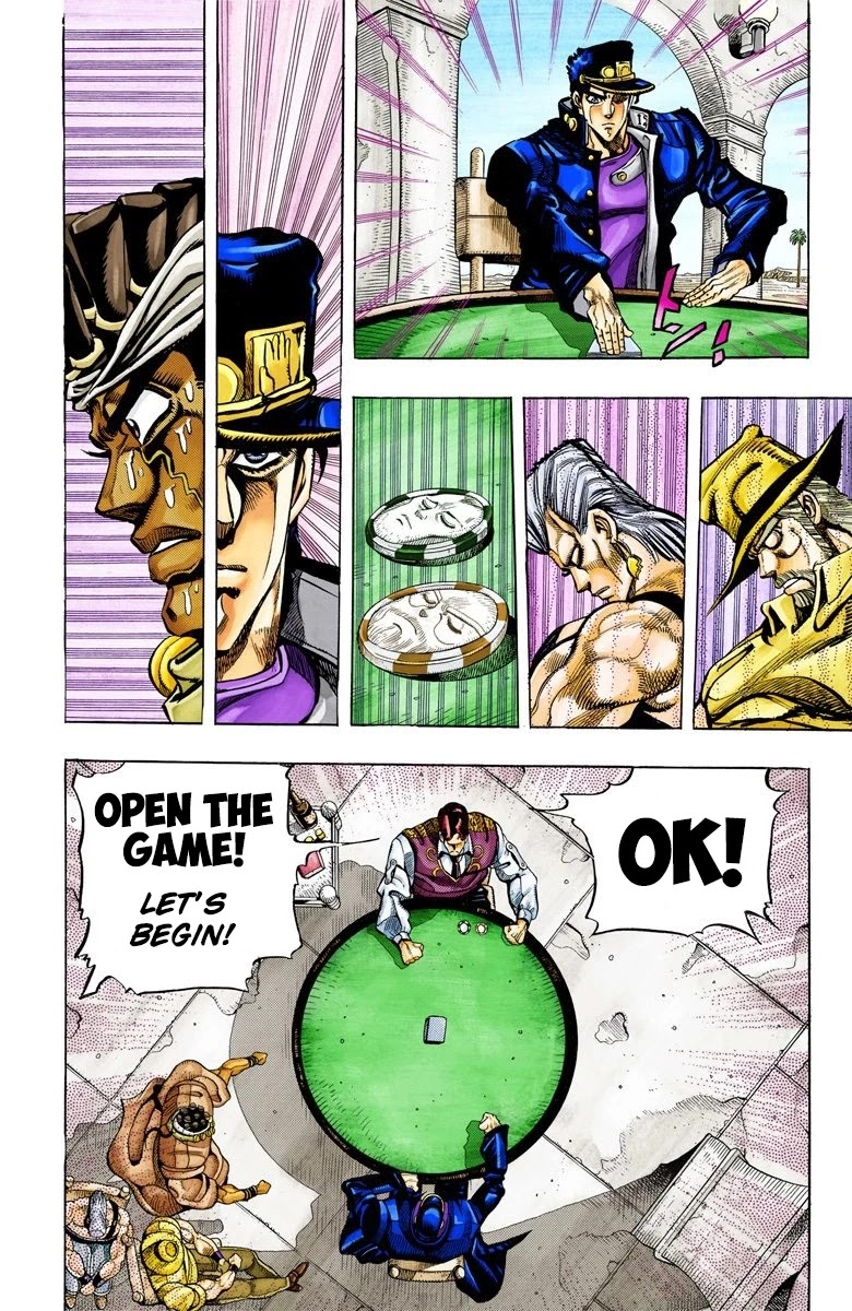 JoJo's Bizarre Adventure Part 3 - Stardust Crusaders (Official Colored) chapter 101 page 4