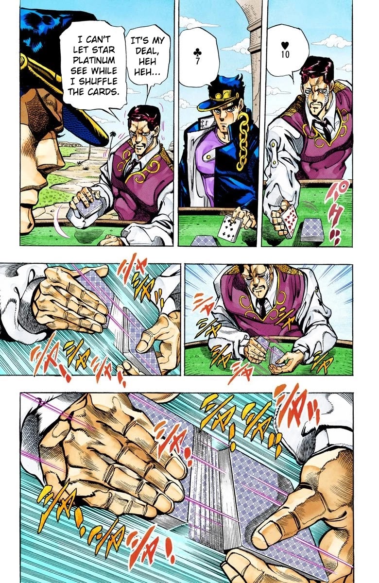 JoJo's Bizarre Adventure Part 3 - Stardust Crusaders (Official Colored) chapter 101 page 5