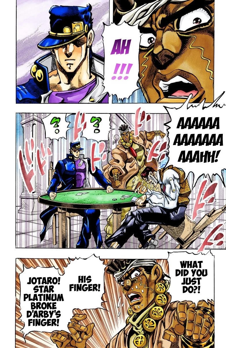 JoJo's Bizarre Adventure Part 3 - Stardust Crusaders (Official Colored) chapter 101 page 9