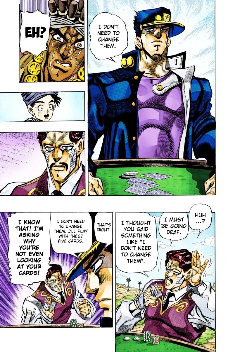 JoJo's Bizarre Adventure Part 3 - Stardust Crusaders (Official Colored) chapter 102 page 10