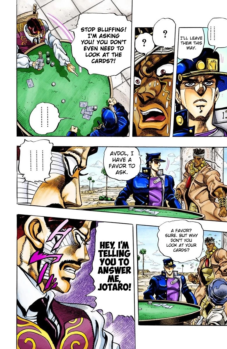 JoJo's Bizarre Adventure Part 3 - Stardust Crusaders (Official Colored) chapter 102 page 11