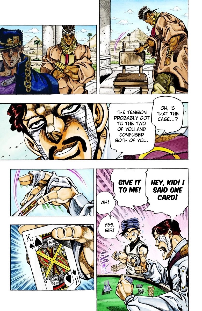 JoJo's Bizarre Adventure Part 3 - Stardust Crusaders (Official Colored) chapter 102 page 14