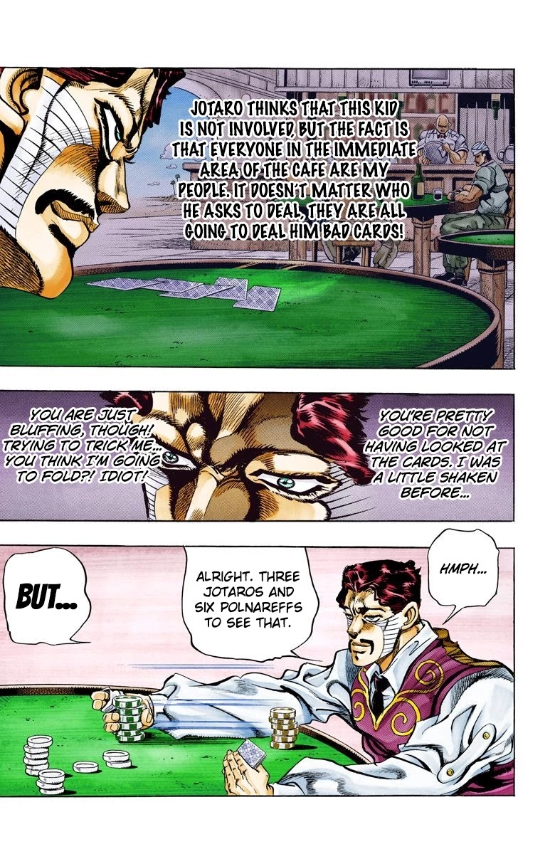 JoJo's Bizarre Adventure Part 3 - Stardust Crusaders (Official Colored) chapter 102 page 16