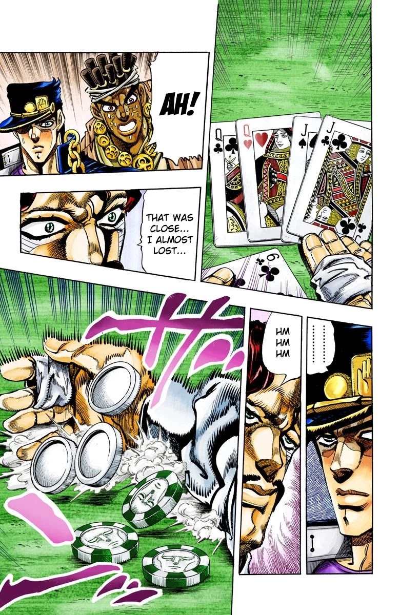 JoJo's Bizarre Adventure Part 3 - Stardust Crusaders (Official Colored) chapter 102 page 6