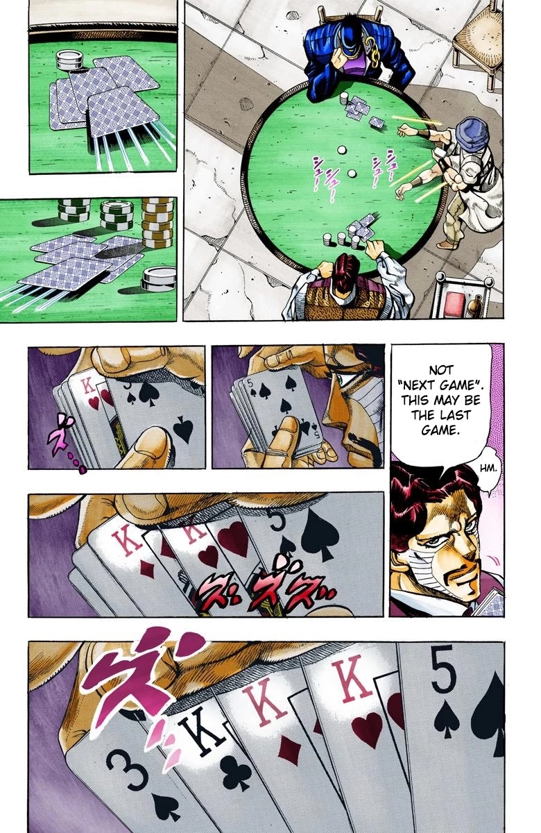 JoJo's Bizarre Adventure Part 3 - Stardust Crusaders (Official Colored) chapter 102 page 8