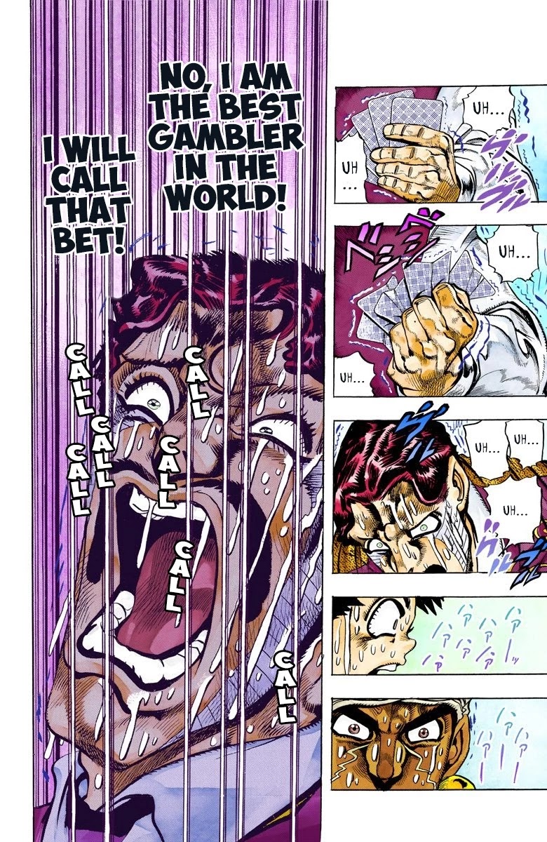 JoJo's Bizarre Adventure Part 3 - Stardust Crusaders (Official Colored) chapter 103 page 12