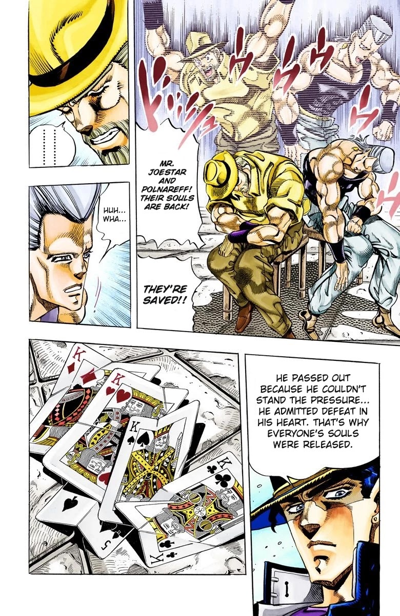 JoJo's Bizarre Adventure Part 3 - Stardust Crusaders (Official Colored) chapter 103 page 16