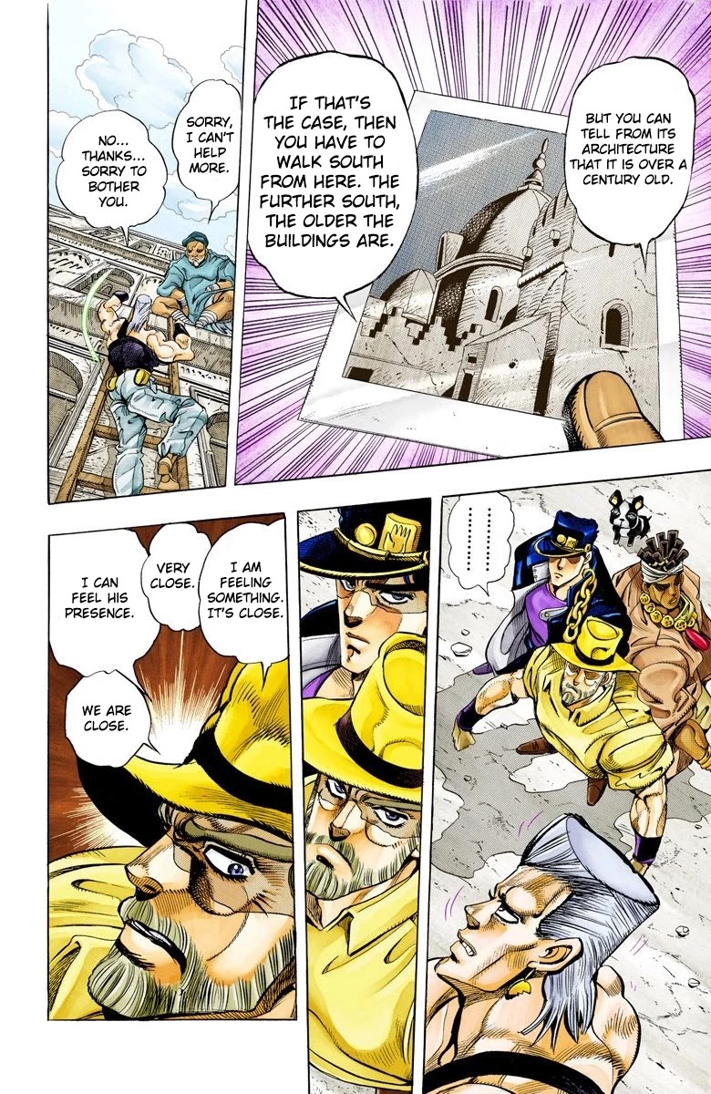 JoJo's Bizarre Adventure Part 3 - Stardust Crusaders (Official Colored) chapter 105 page 3