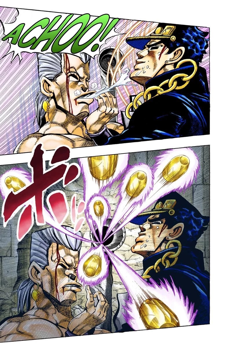 JoJo's Bizarre Adventure Part 3 - Stardust Crusaders (Official Colored) chapter 108 page 7