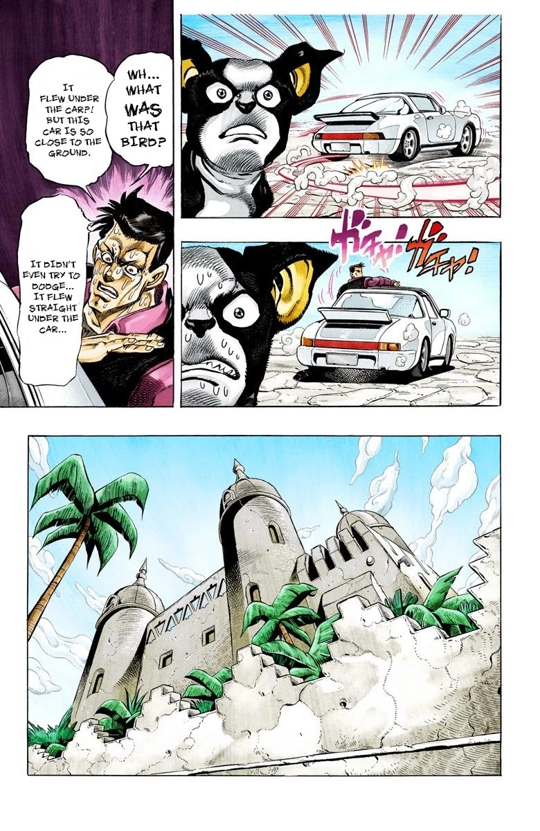 JoJo's Bizarre Adventure Part 3 - Stardust Crusaders (Official Colored) chapter 110 page 10