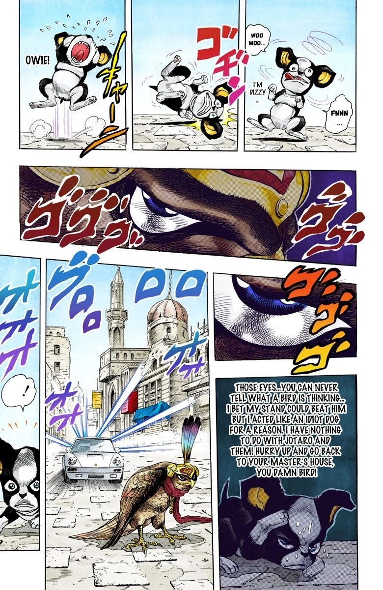 JoJo's Bizarre Adventure Part 3 - Stardust Crusaders (Official Colored) chapter 110 page 6