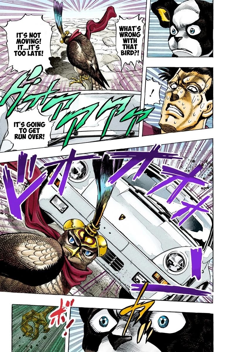 JoJo's Bizarre Adventure Part 3 - Stardust Crusaders (Official Colored) chapter 110 page 8