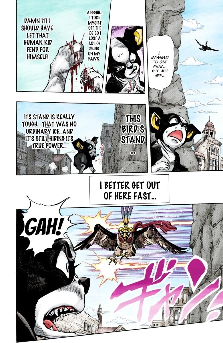 JoJo's Bizarre Adventure Part 3 - Stardust Crusaders (Official Colored) chapter 111 page 10