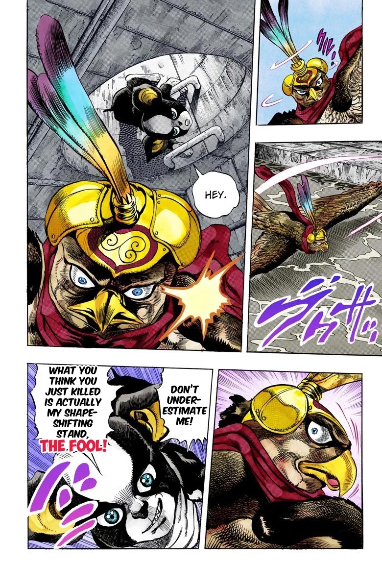 JoJo's Bizarre Adventure Part 3 - Stardust Crusaders (Official Colored) chapter 111 page 18