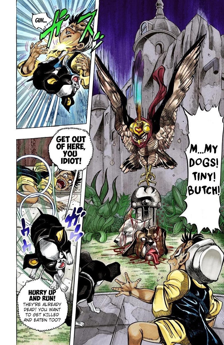 JoJo's Bizarre Adventure Part 3 - Stardust Crusaders (Official Colored) chapter 111 page 2