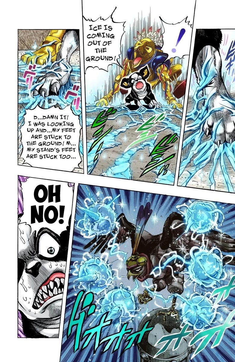 JoJo's Bizarre Adventure Part 3 - Stardust Crusaders (Official Colored) chapter 111 page 6