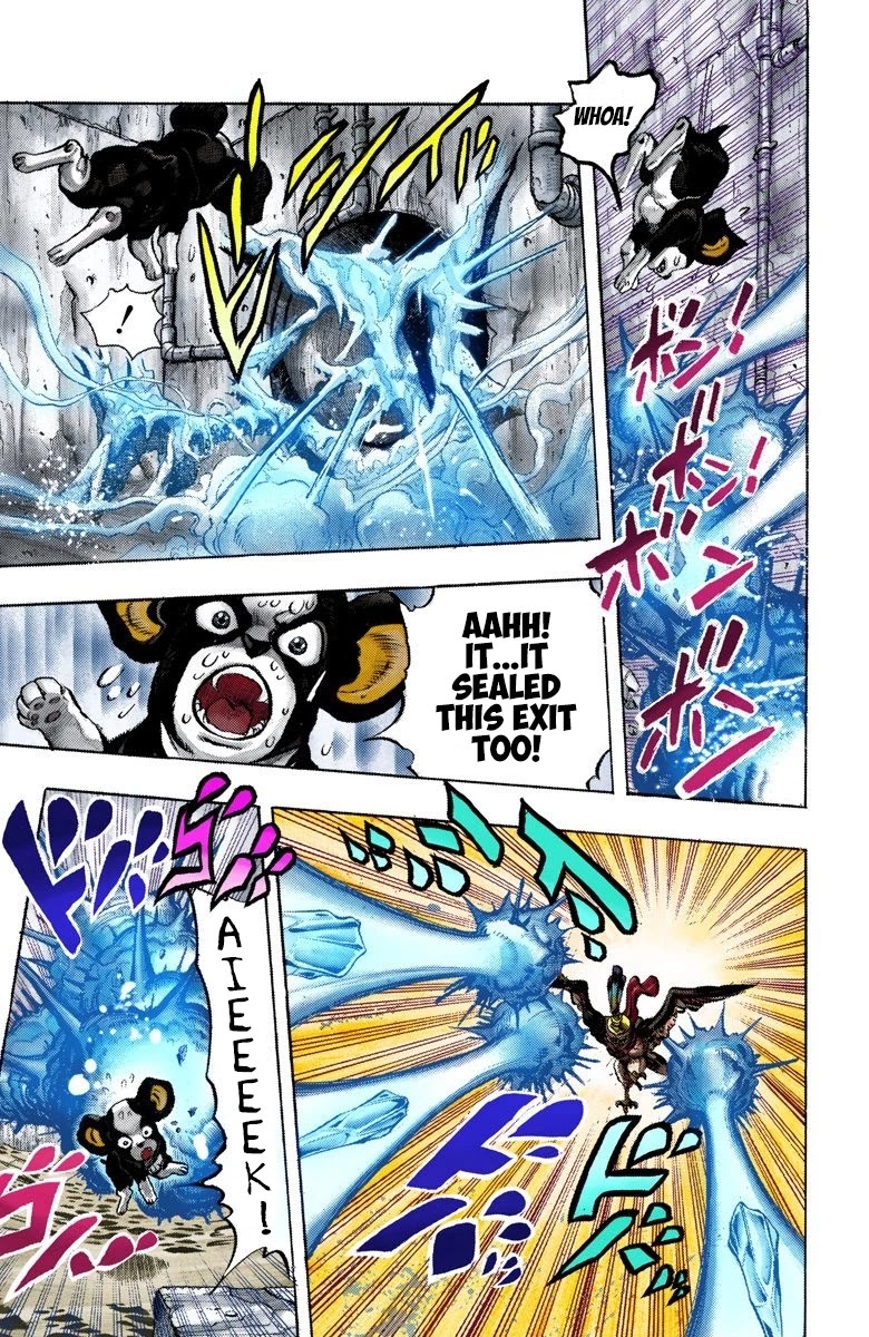 JoJo's Bizarre Adventure Part 3 - Stardust Crusaders (Official Colored) chapter 112 page 10