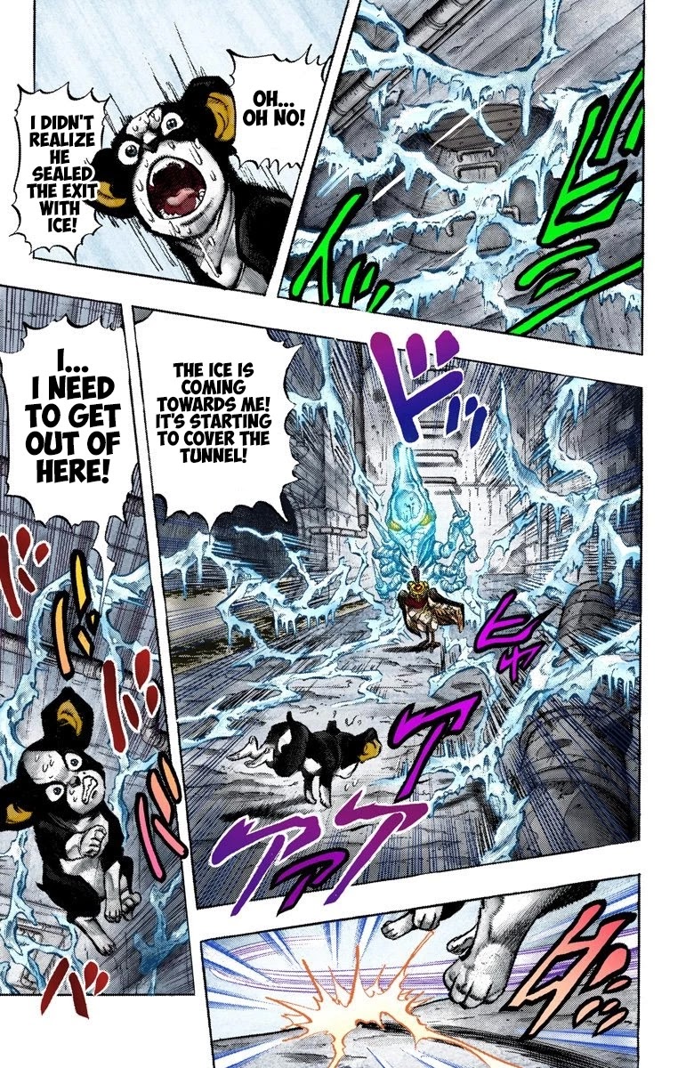 JoJo's Bizarre Adventure Part 3 - Stardust Crusaders (Official Colored) chapter 112 page 8