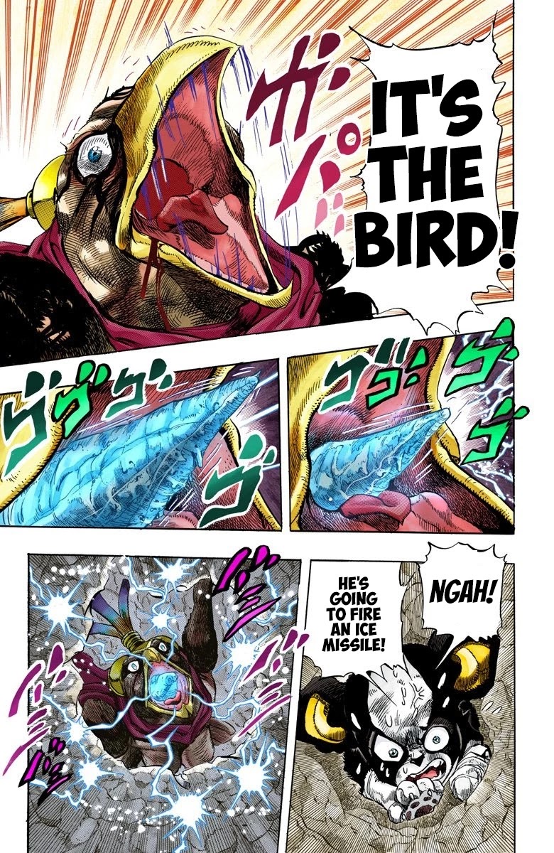 JoJo's Bizarre Adventure Part 3 - Stardust Crusaders (Official Colored) chapter 113 page 13