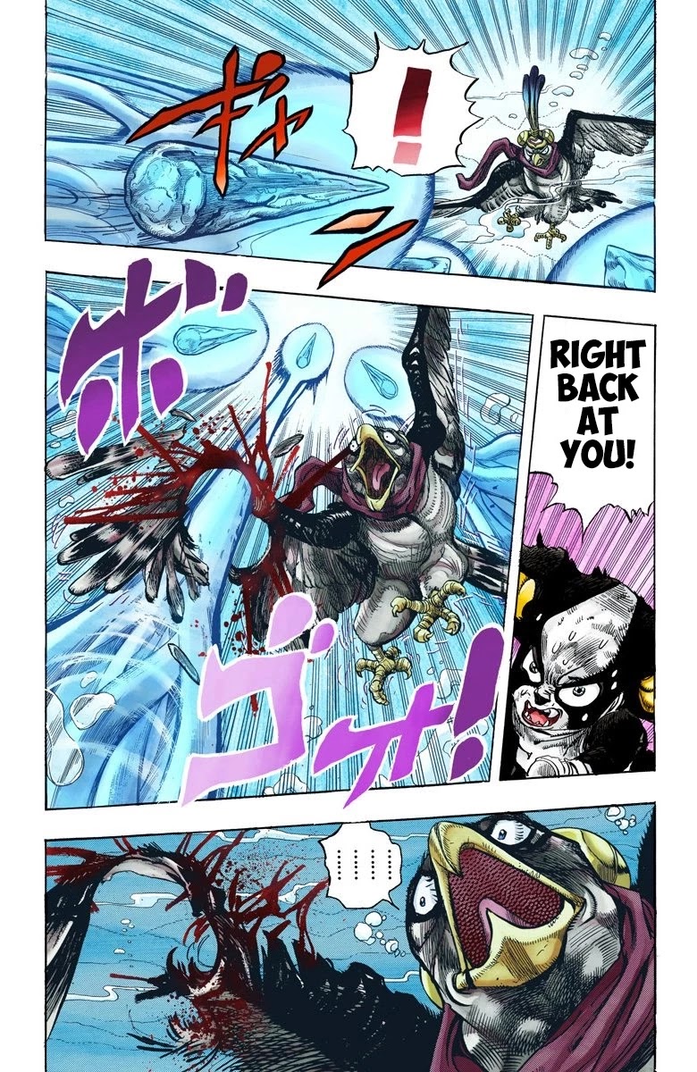 JoJo's Bizarre Adventure Part 3 - Stardust Crusaders (Official Colored) chapter 113 page 6