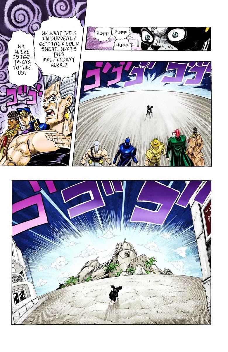 JoJo's Bizarre Adventure Part 3 - Stardust Crusaders (Official Colored) chapter 114 page 9