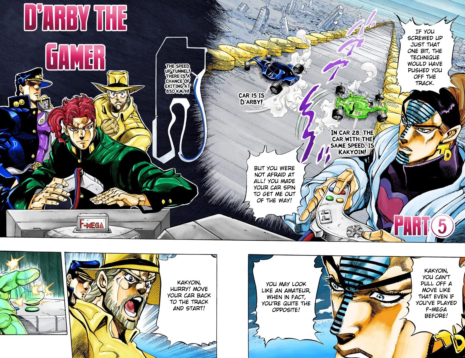 JoJo's Bizarre Adventure Part 3 - Stardust Crusaders (Official Colored) chapter 118 page 1