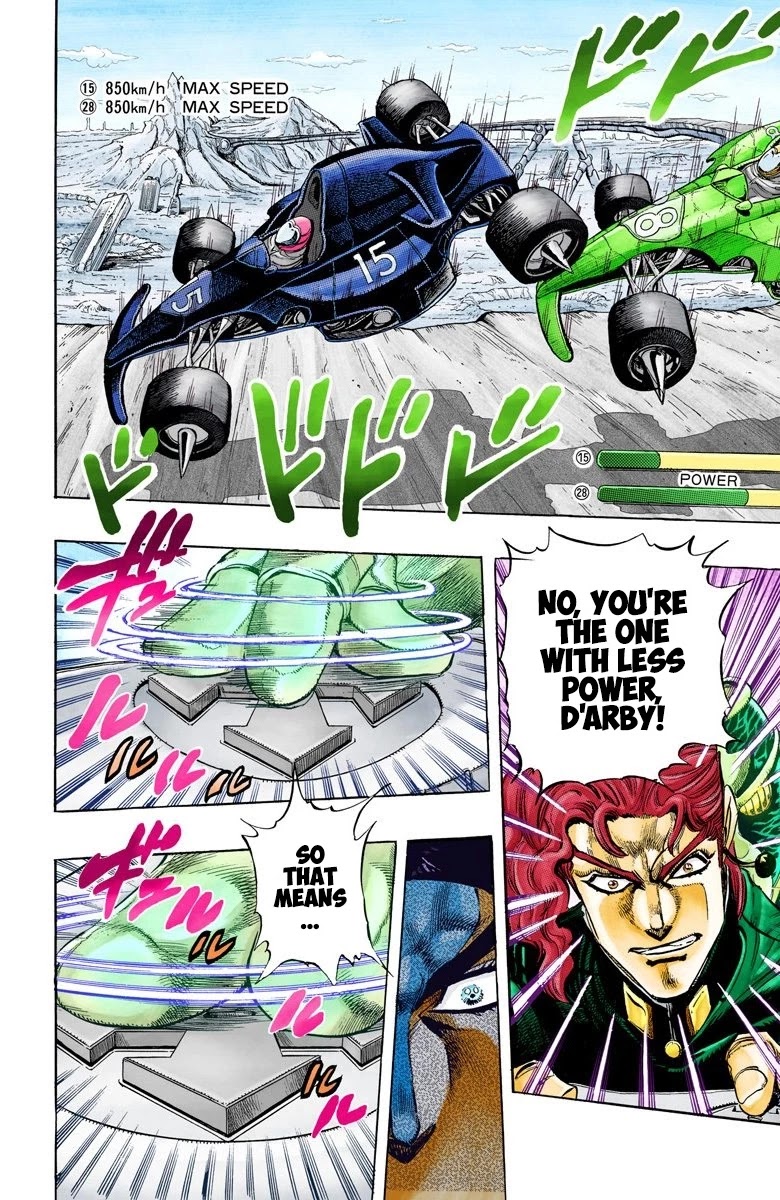 JoJo's Bizarre Adventure Part 3 - Stardust Crusaders (Official Colored) chapter 119 page 12